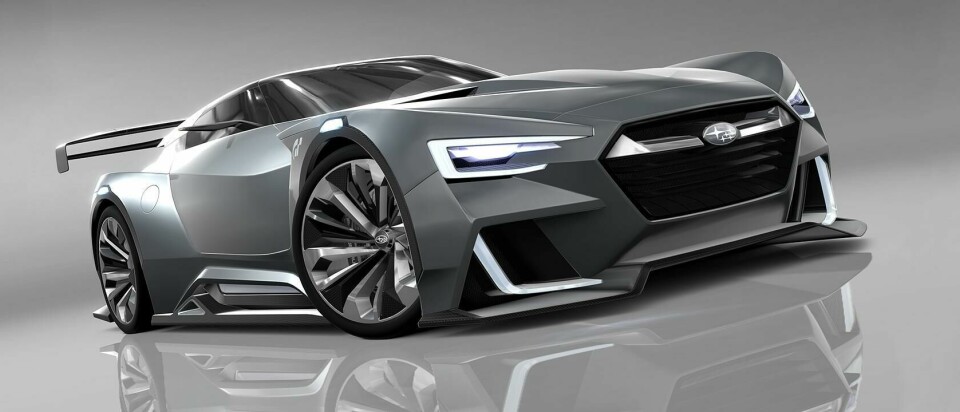 Like many, Subaru just made an existing concept design slightly madder… Subaru VGT