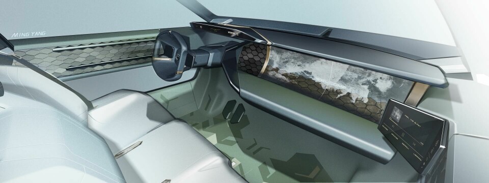 GAC Entranze interior sketch GAC Entranze interior sketch