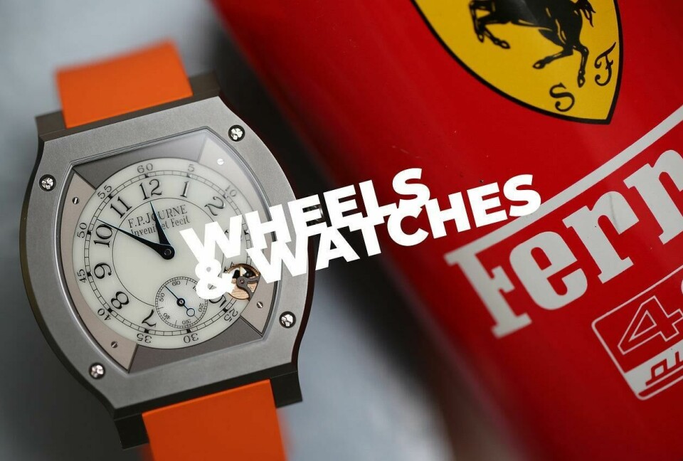 2022 F.P. Journe Elegante 48 Titalyt wheels and watches Ferrari F.P Journe
