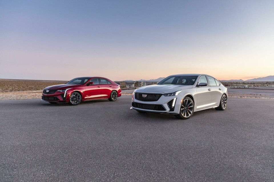 Cadillac unveils seriously sporty CT4 and CT5 V-Series Blackwings V-Series Blackwing - both (2)