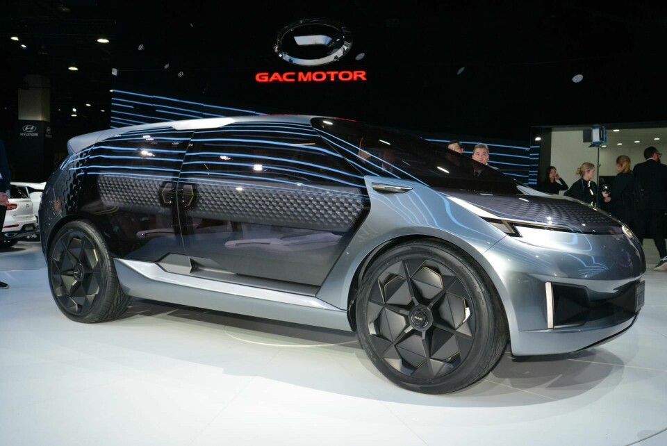 The Entranze launch in Detroit 2019 GAC Entranze at motor show