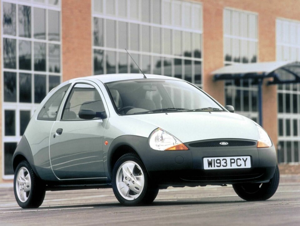 Ford’s New Edge design language came in the 1990s and early 2000s Ford Ka.jpg