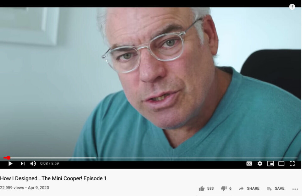 Frank Stephenson on the new Mini project Frank Stephenson