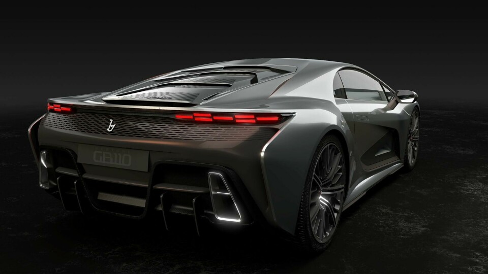 The Bertone GB110 Bertone GB110 rear_2024