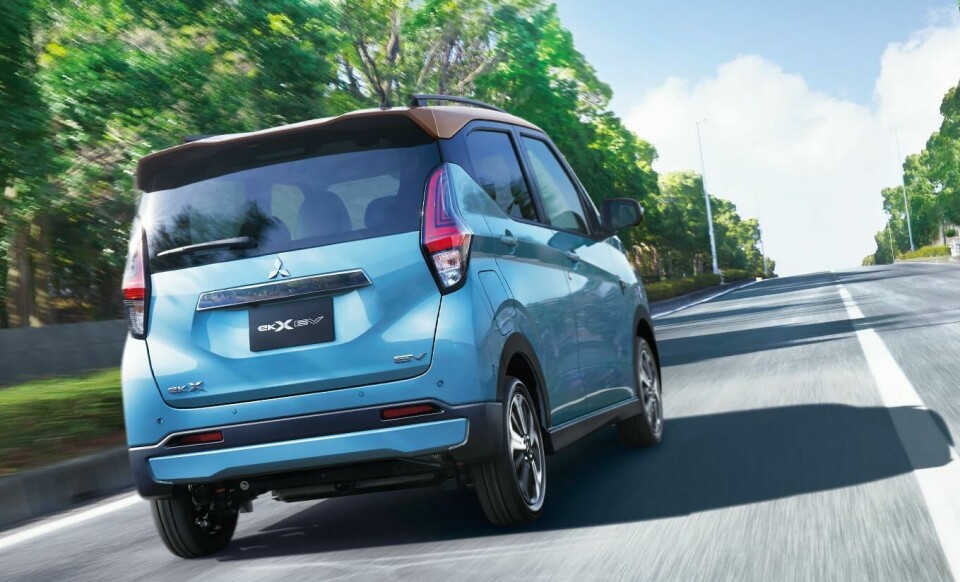 Mitsubishi says the eK X EV is a new breed of compact electric vehicles Mitsubishi eK X EV 4