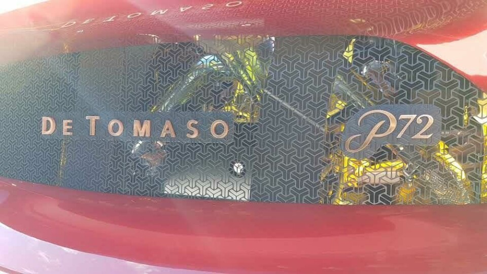 A grille for children to see the engine – like any proper Italian supercar A grille for children to see the engine – like any proper Italian supercar