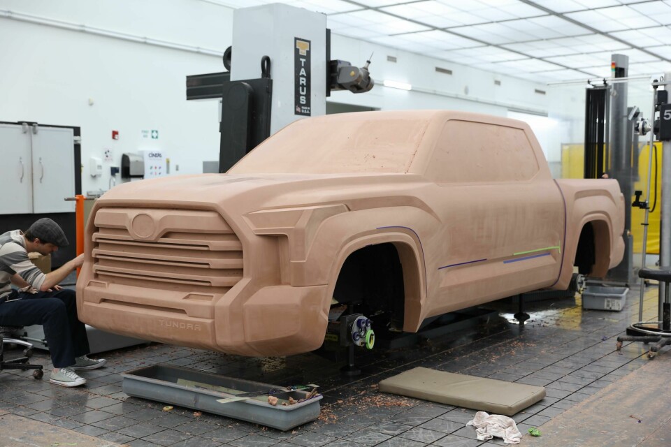 Solid and modest – Toyota unveils next-gen 2022 Tundra Clay prototype 1