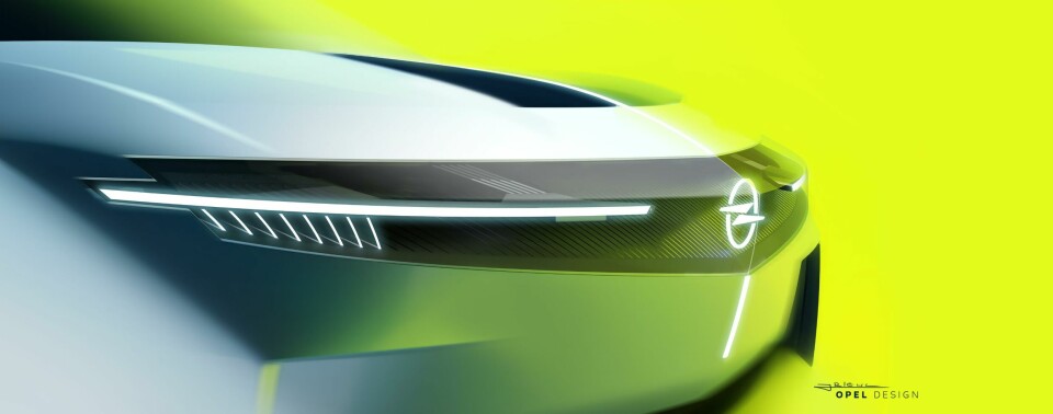 The new Experimental shows an evolution of the Vizor front end Opel Experimental concept 2023_522566
