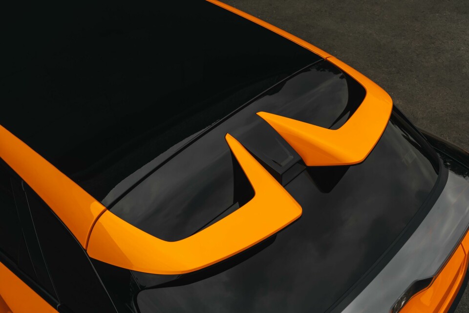 The dual wing roof spoiler is a surprising but welcome inclusion Exterior-Details-17