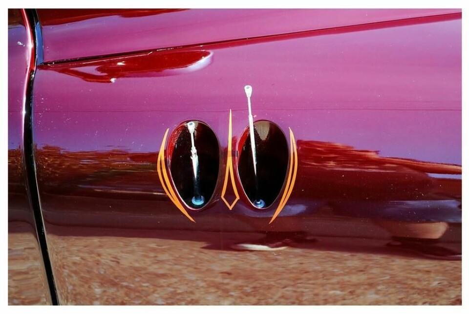 Frenched Antennas – a classic custom car detail. Antennas raised to the level of fine art frenched_antennas