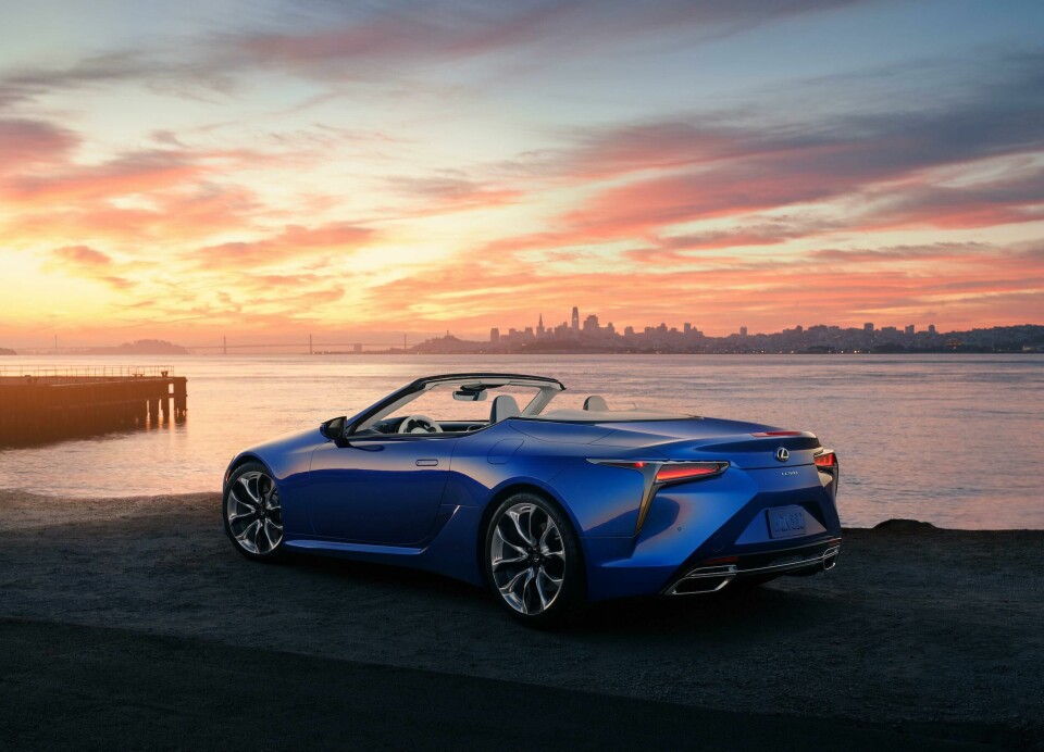 Design review: Lexus LC Convertible HERO Lexus LC 500 Convertible