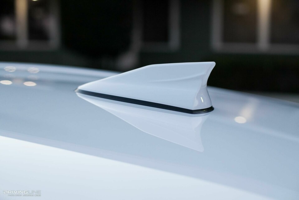 “Shark Fin” antenna- sleek and aerodynamic “Shark Fin” antenna- sleek and aerodynamic