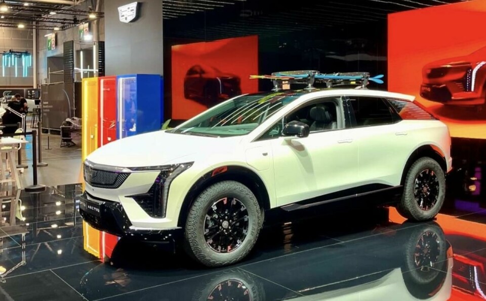 The beefed-up Cadillac Optiq Arctiq Cadillac Optiq Arctiq