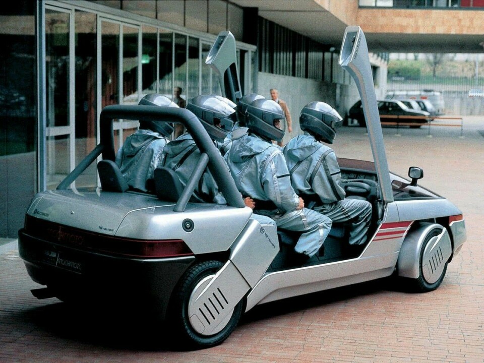Where we are going, we don’t need doors The Machimoto Italdesign Volkswagen