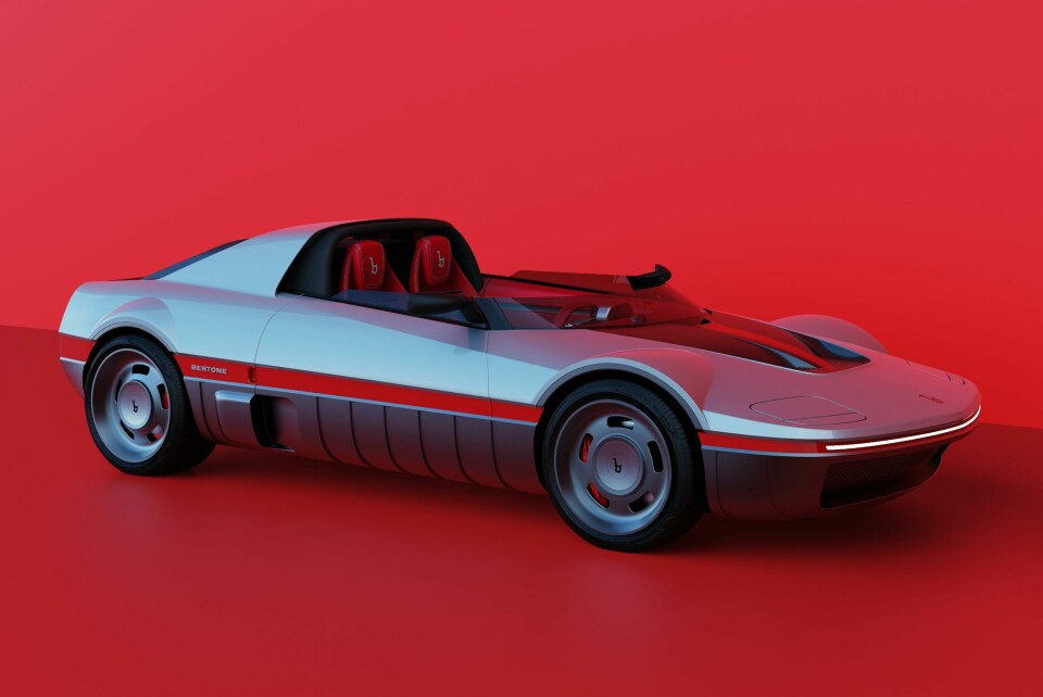 The new Runabout is expected to go for €350,000, with production starting mid-2026 Bertone RUNABOUT 2026_2