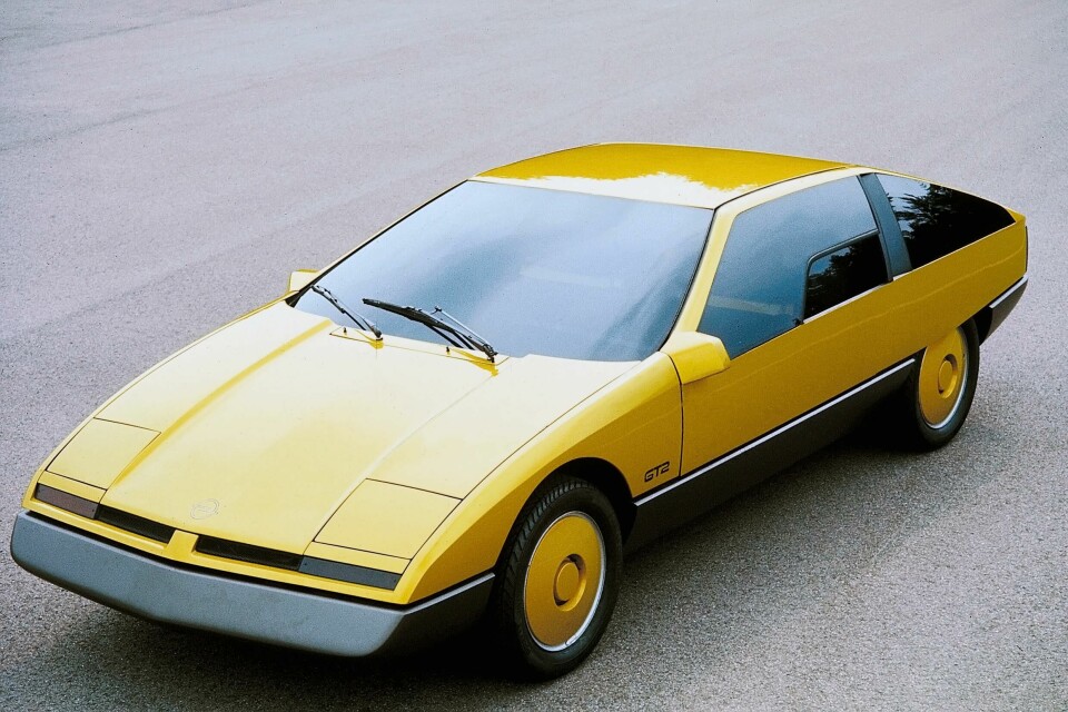 The GT2 – As crisp and geometric as the original GT was curvy Opel GT2 – As crisp and geometric as the original was curvy