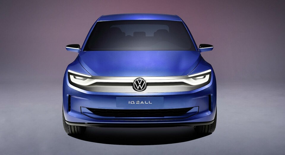 Volkswagen premieres compact EV concept VW ID. 2all concept hero