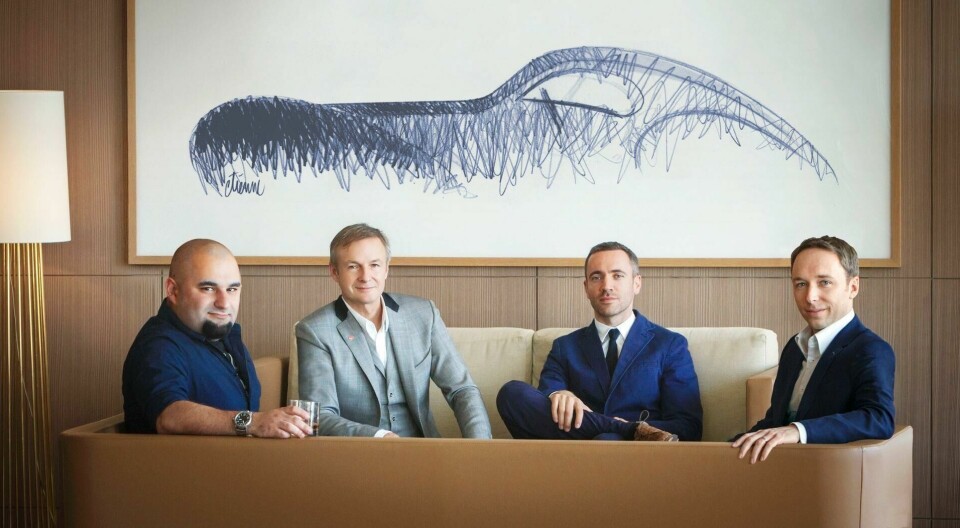 Sasha Selipanov (left) joined Bugatti in 2015, with Potsdam the springboard to that position Sasha Selipanov joins Bugatti design team