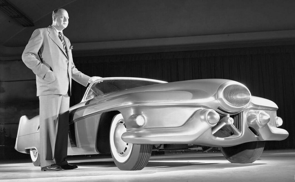 The legendary Harley Earl – a design genius from the past – points the way to the future Harley-Earl