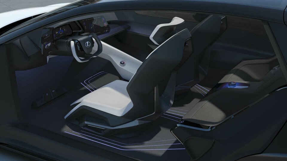Lexus LF-Z Electrified Concept interior Lexus LF-Z Electrified Concept interior 2