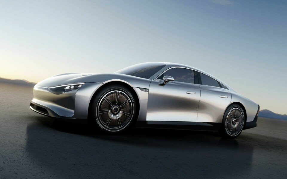 Mercedes unveils svelte, super-efficient EQXX concept mercedes EQXX 9