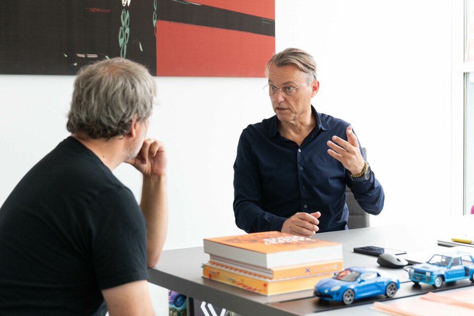 Renault Group design supremo Laurens Van den Acker Renault Group design supremo Laurens Van den Acker