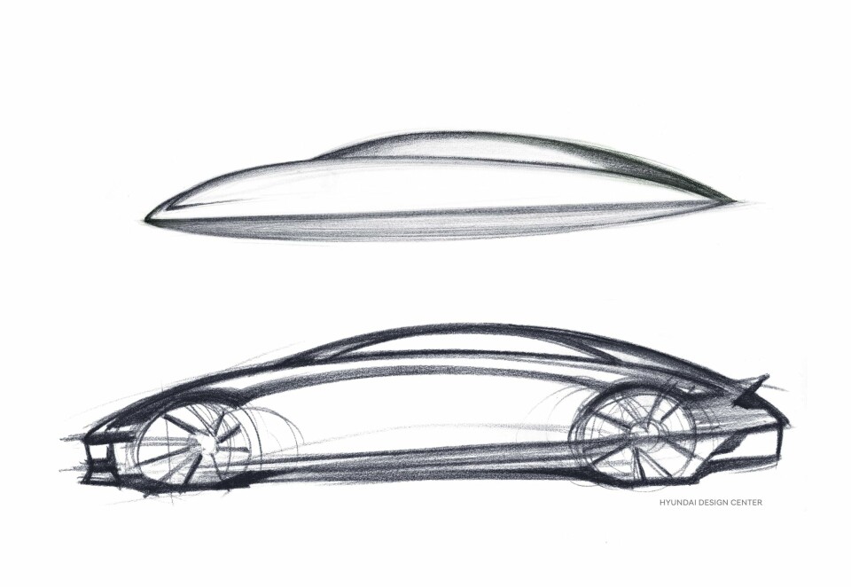 Hyundai’s Ioniq 6 embodies ‘ethical uniqueness’ design theme Large-50199-HyundaiMotorsIONIQ6TeasedinConceptSketch