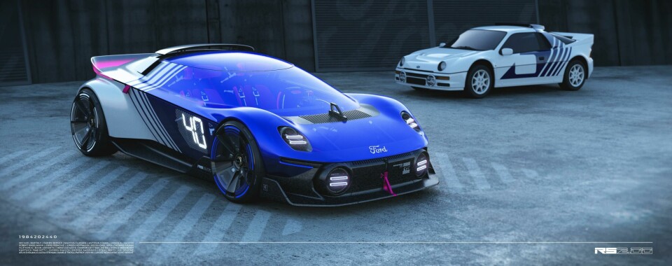 Exclusive: Ford of Europe designers go rogue to celebrate RS200’s 40th anniversary Ford RS 2.00 concept hero