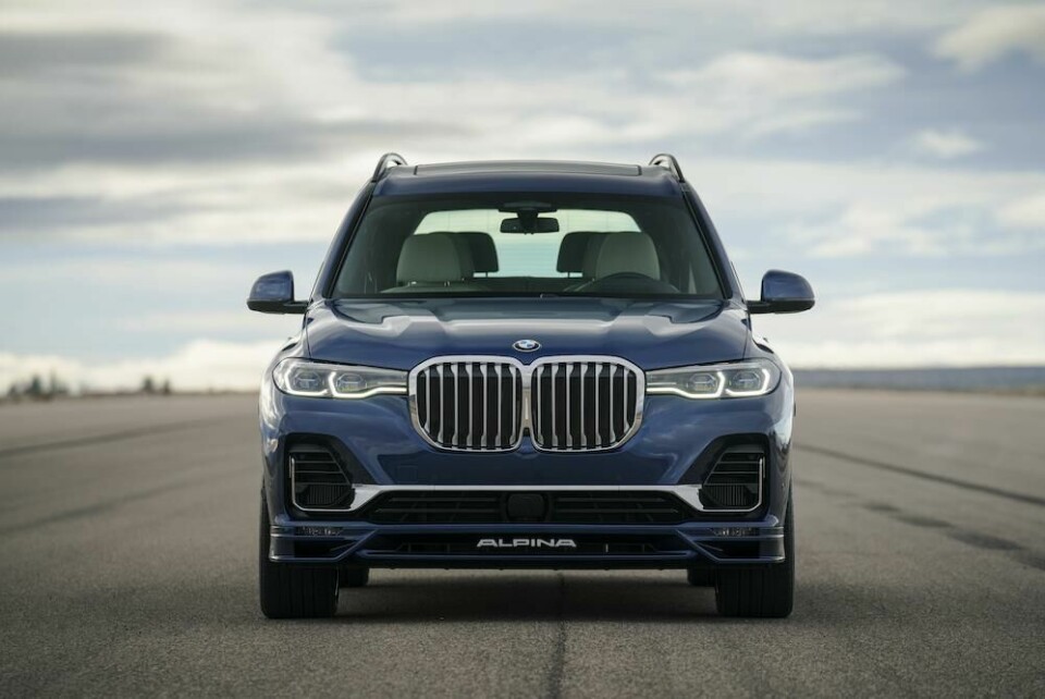 Alpina XB7 front end Alpina XB7 front