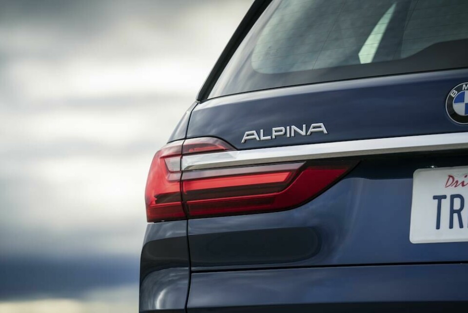 Alpina XB7 rear light Alpina XB7 rear light