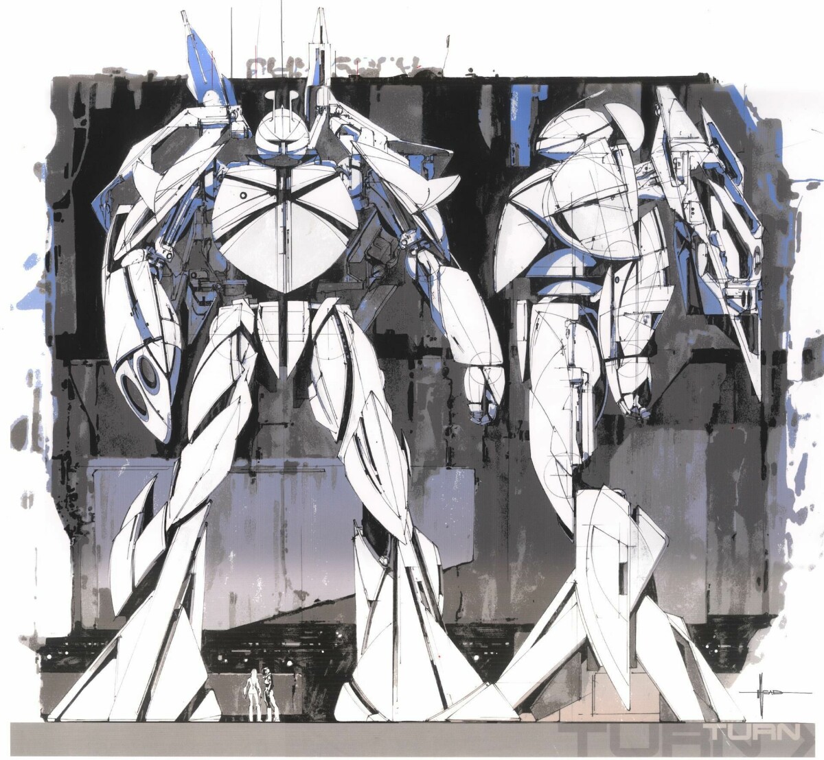 The Lasting Appeal of Syd Mead's Turn-X Gundam | Article | Car The Lasting Appeal of Syd Mead's Turn-X Gundam | Article | Car