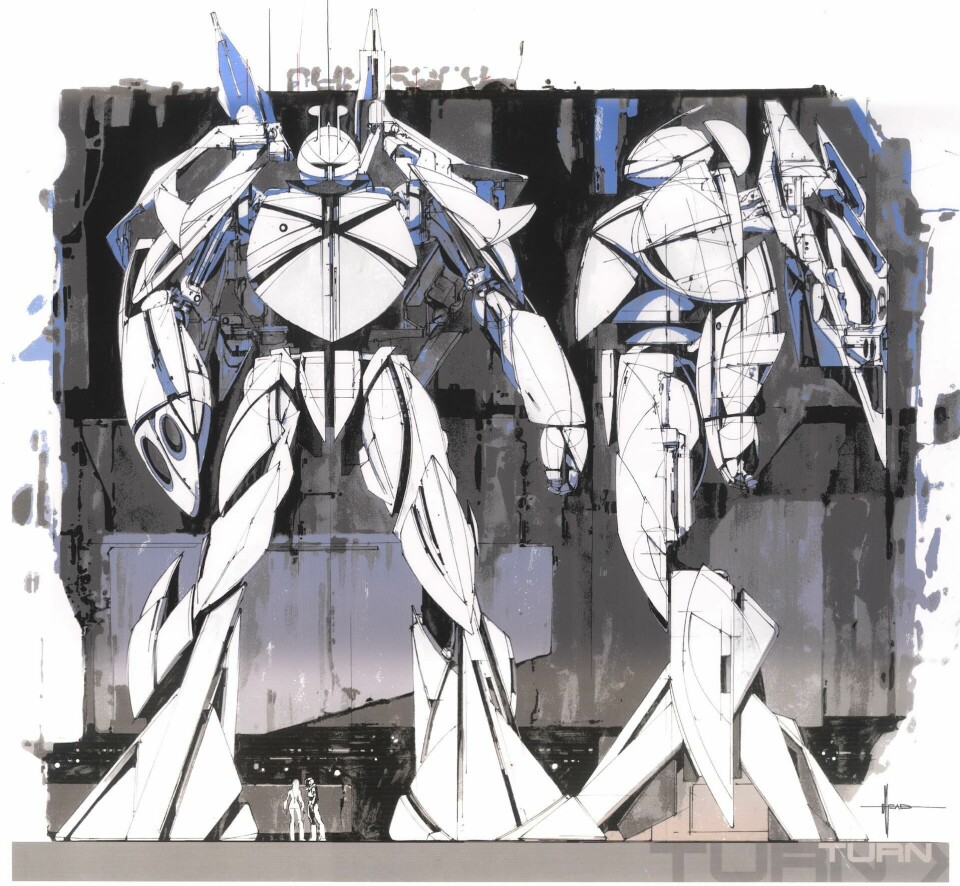 The Lasting Appeal of Syd Mead’s Turn-X Gundam Turn-X by Syd Mead