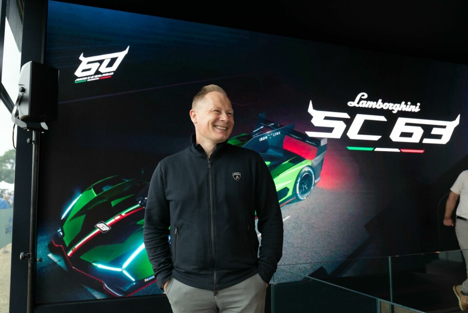 Mitja Borkert at Goodwood Festival of Speed 2023 DPS 2 Mitja B (smiling) Goodwood 9980