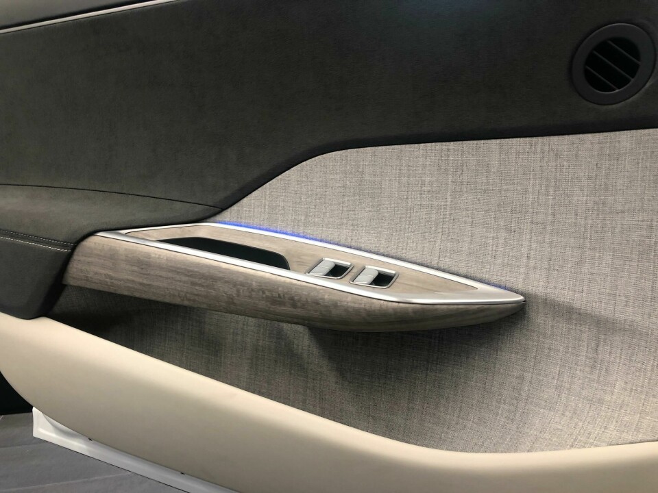 CMF teams target closer collaboration with engineering Lucid Air interior door Laura B