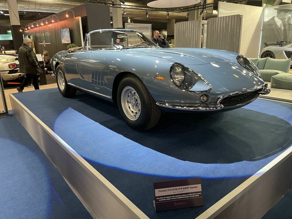 8. 1967 Ferrari 275 GTB : 4*S NART Spider at Retromobile 2025 8. 1967 Ferrari 275 GTB : 4*S NART Spider - ext F3Q R - Retromobile 2025