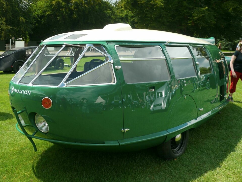 Originally, the team wanted more of a monovolume form, to capture ‘the architect’s dream’ of a car as space, in the mold of Bucky Fuller’s Dymaxion CDN Fiat Originally, the team wanted more of a monovolume form, to capture 'the architect's dream' of a car as space, in the mold of Bucky Fuller's Dymaxion