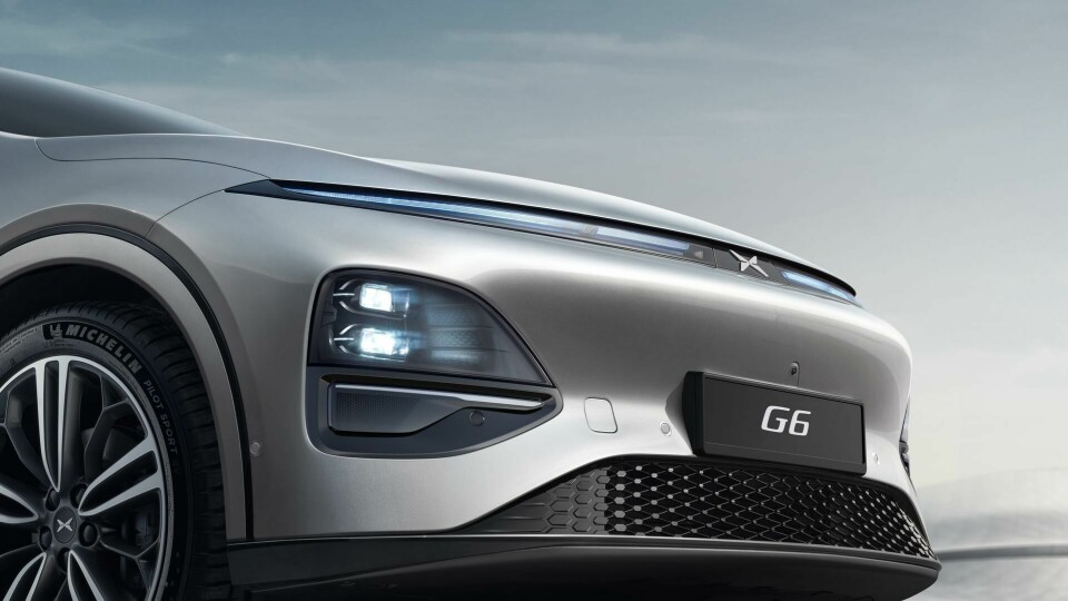 Design driven: Xpeng G6 Xpeng G6 lower lamps