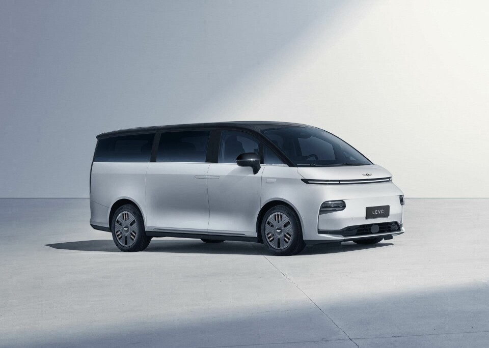 The upcoming LEVC L380 LEVC_L380 MPV people carrier
