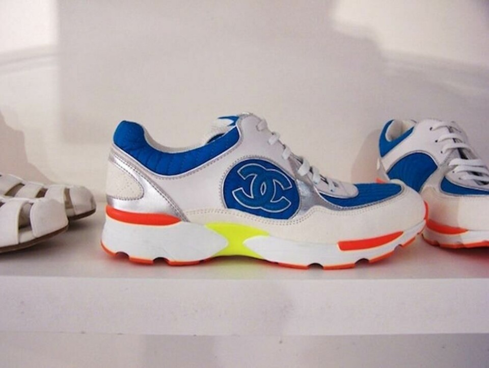 It’s tacky until Chanel does it, and then it’s cool… right? Chanel ugly sneakers