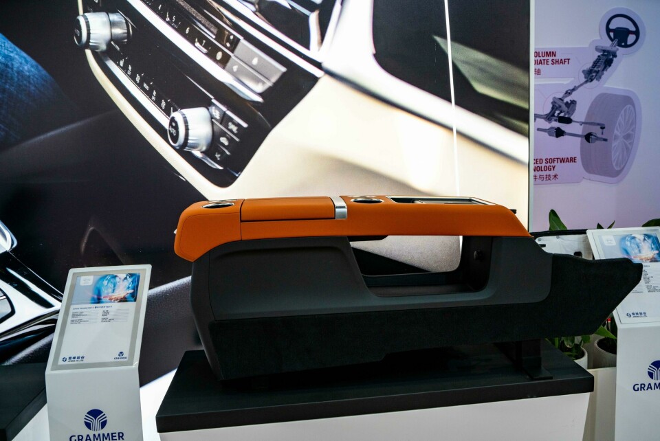 Grammer’s interior solutions on show at Shanghai 2023 GrammerShanghai suppliers Mark Andrews