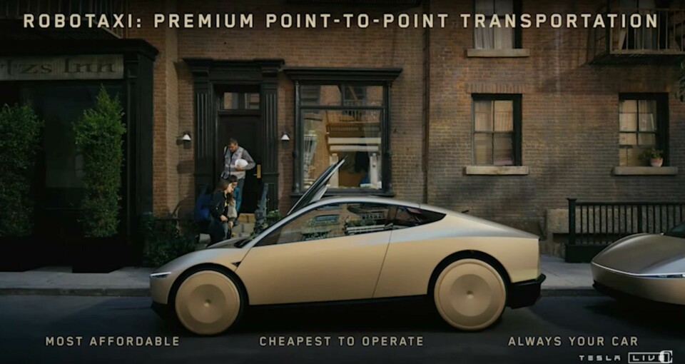 The Tesla robotaxi will be mostly wheel, it seems Tesla robotaxi event