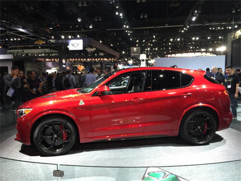 LA 2016: Alfa Romeo Stelvio - a surprisingly average SUV Alfa Stelvio Ext Side