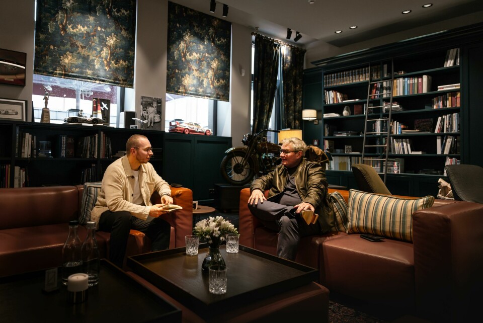 Luc Donckerwolke chats to CDN’s Freddie Holmes Luc Donckerwolke and Freddie in Munich 2