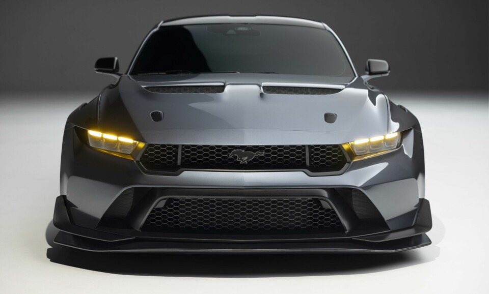 Ford Mustang GTD emerges from secret skunkworks Mustang GTD Grille hero