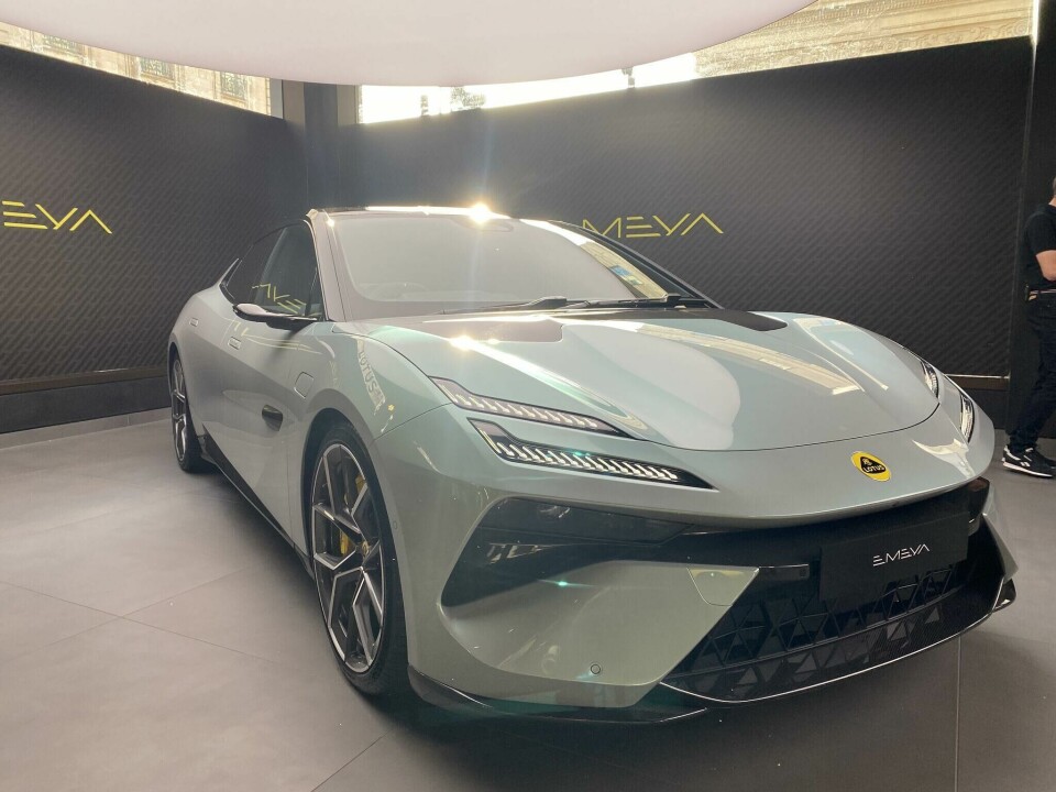 Lotus Emeya on display at the Mayfair showroom Lotus Emeya at Mayfair London by James McLachlan