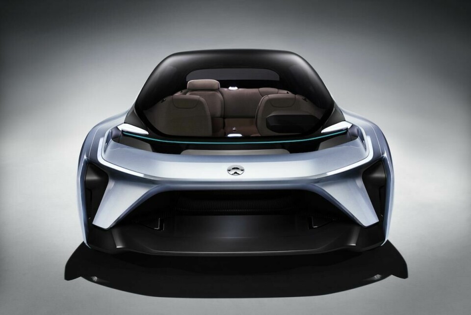 New Cars: Nio EP9 and Eve Nio Eve 02 Front