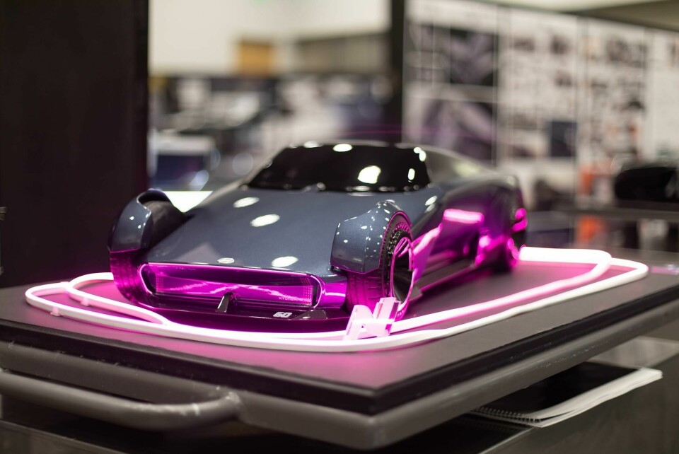 One of the scale models presented during the CCS Industry Day CCS and Laura Burstein06