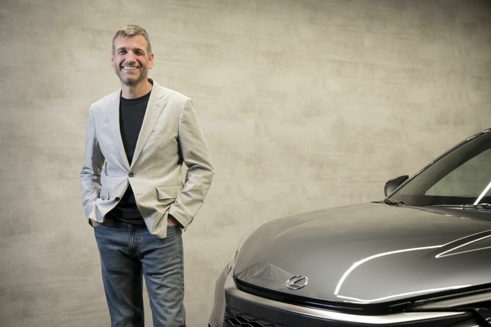 Exclusive: Lexus design boss shuns over-styling for ‘the basics’ LEAD Simon Humphries w LEXUS LBX - MILAN 2023