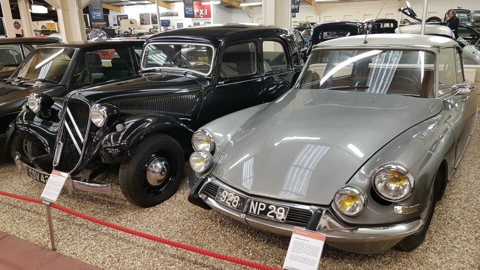 The difference between the ’30s Citroën Traction-Avant and ’50s DS that replaced it507 remains staggering Citroen Traction-Avant and DS19