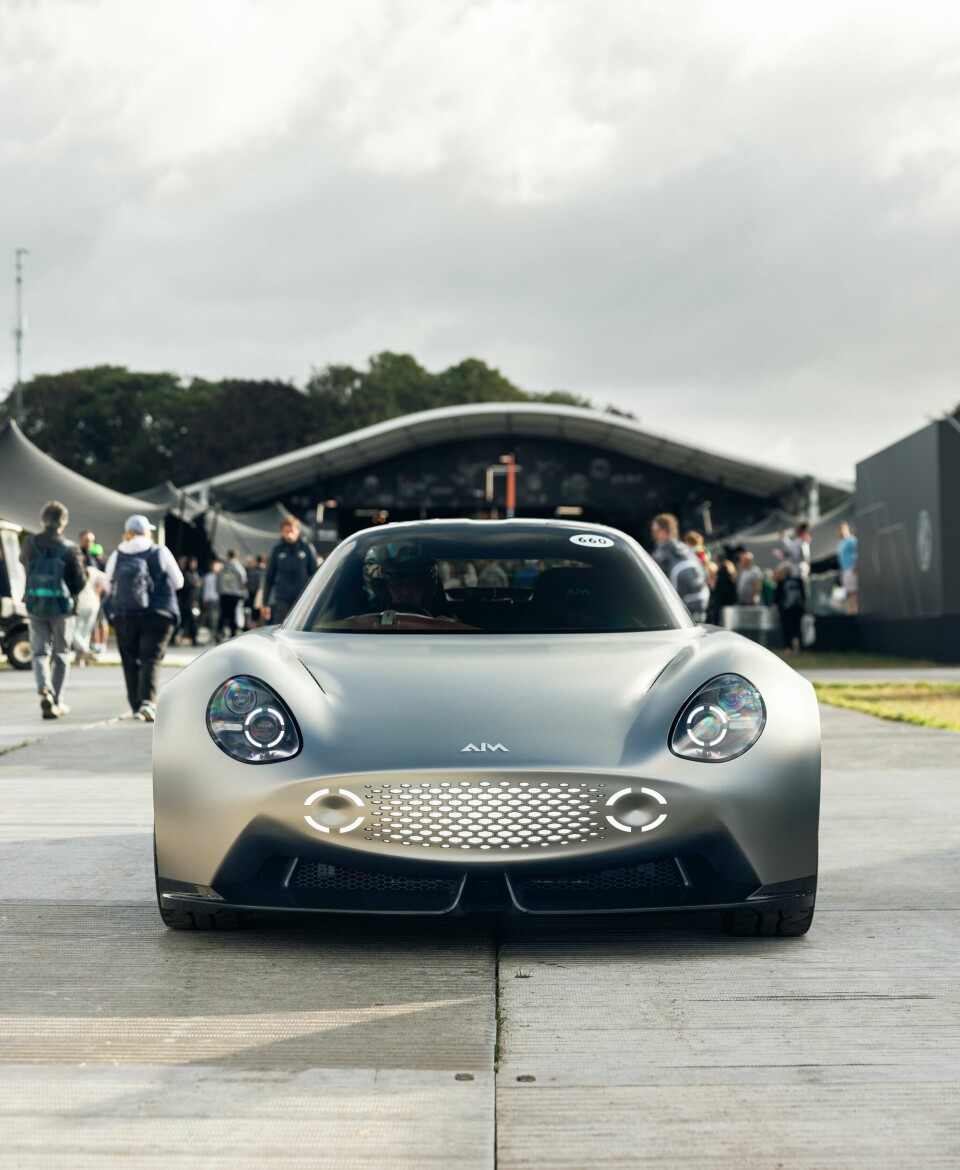 The Aim EV Sport 01 draws on Nakamura’s love of 60s sportscar design Aim EV Sport 01 3
